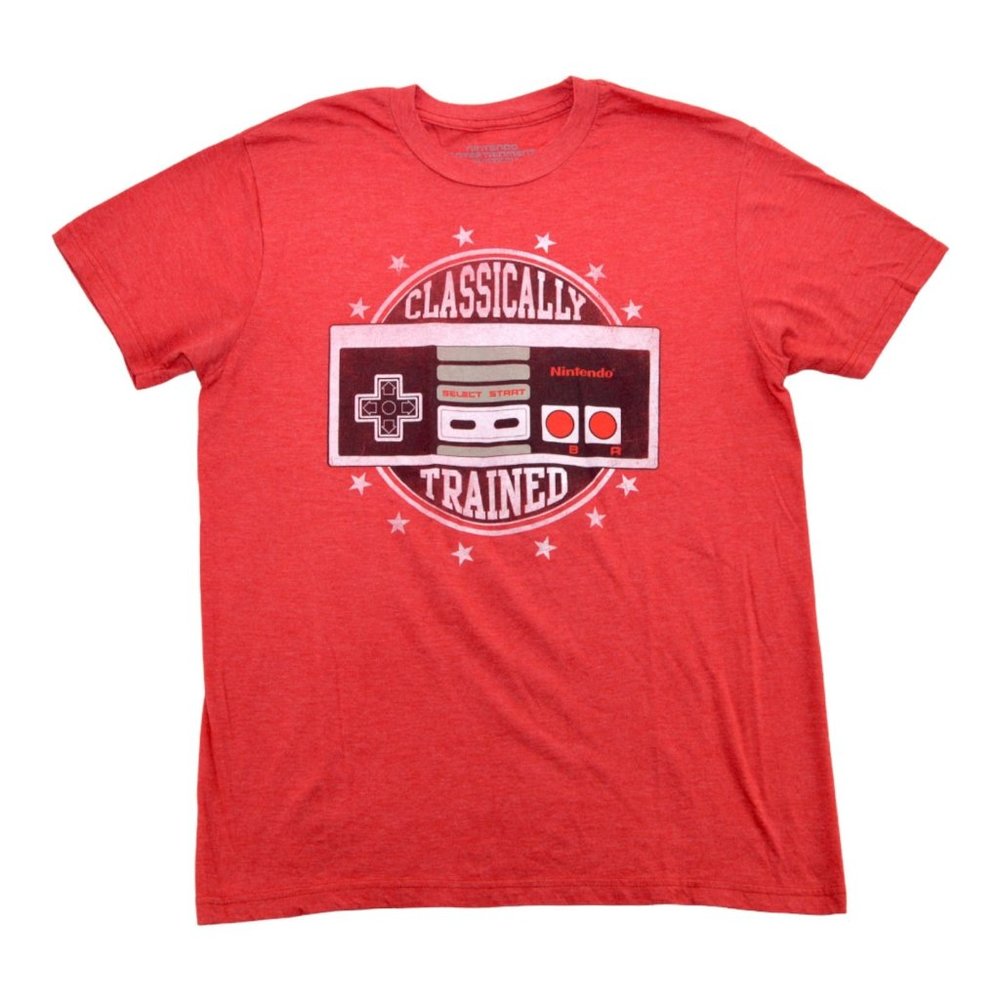Nintendo: Classically Trained T-Shirt Size L Red Men